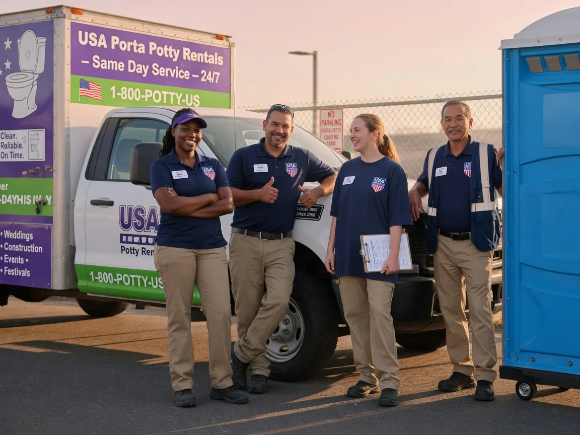Porta Potty Rental company in Farmington, NY